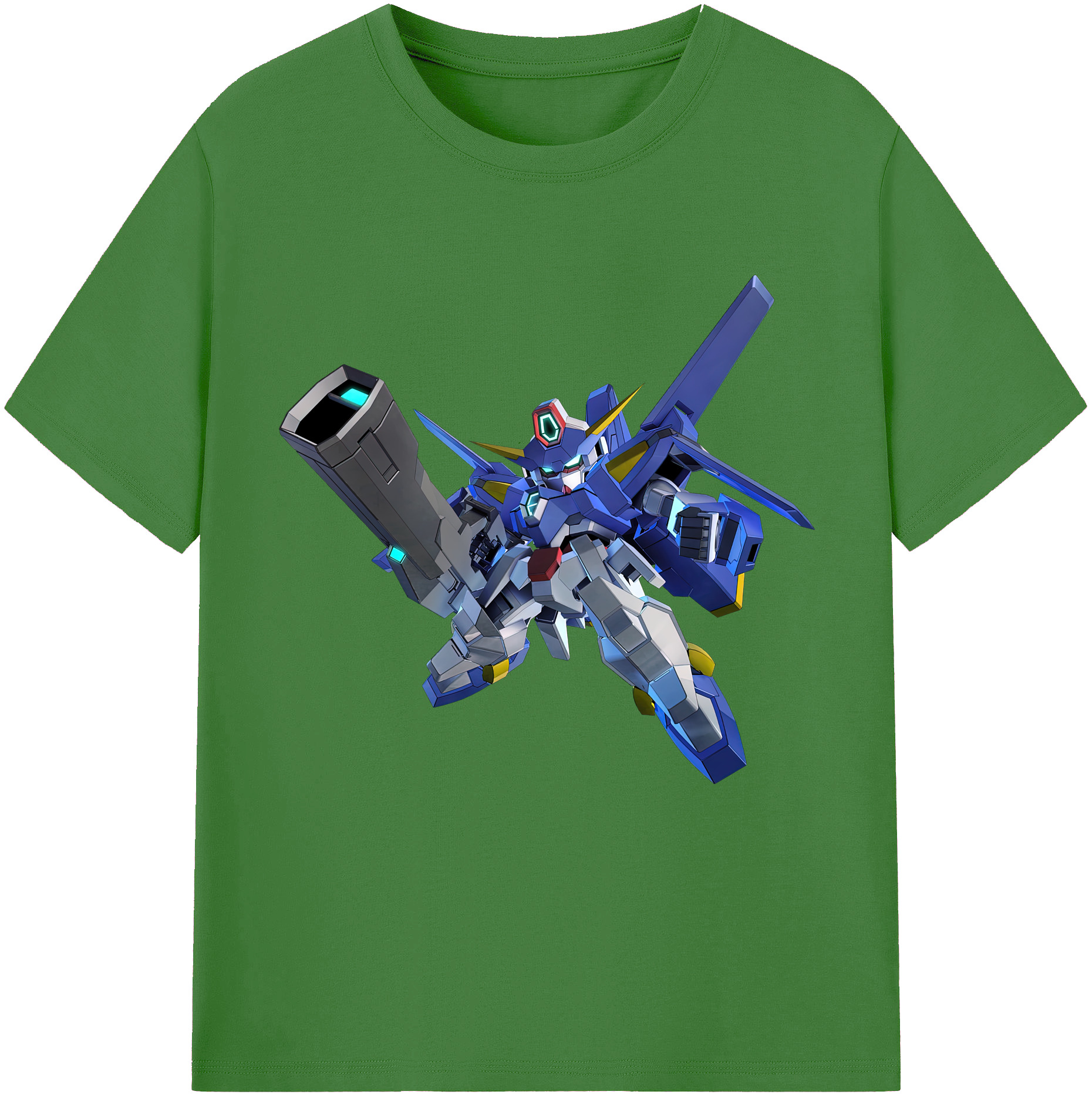 （画像用） 機動戦士ガンダム Mobile Suit Gundam レディースカジュアルプリントTシャツ（綿100％）